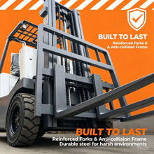 Compact Lithium Forklift 500‑2000kg Four Wheel Electric Lifting Truck For Logistics Storage