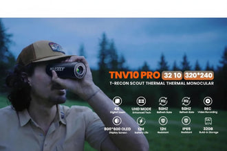 MILESEEY TNV10 PRO 320×240 Resolution Thermal Scope Monocular, Outdoor Night Vision Infrared Thermal imager for Hunting Camping