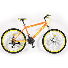 29-Inch Full Suspension Mountain Bike with 21-Speed Steel Fork Disc Brake-Ordinary Pedal