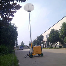Diesel Powered Mobile Light Tower with LED Lamps Towable Lighting Equipment for Road Repair Mining