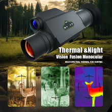 MV265 Pro Professional Thermal Imaging Night Vision Scope Head Mounted Monocular Telescope for Hunting Camping Day & Night Use