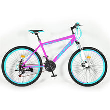 29-Inch Full Suspension Mountain Bike with 21-Speed Steel Fork Disc Brake-Ordinary Pedal