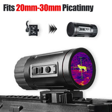 Single-Piece Thermal Imaging Telescope Adapted to Picatinny Rail 320*240 Resolution 9.7mm Lens  Rate for Outdoor Sports