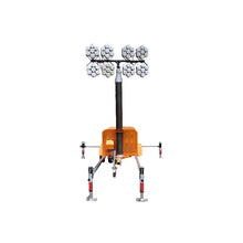 Towable Mobile Diesel Lighting Tower with High Brightness LED Lamps for Mining Construction Emergency