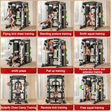 Professional Smith Comprehensive Trainer Home Multi functional Combination Fitness Equipment Flying Bird Squatting Longmen Frame