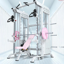 Strength Training Slimming Gym Fitness Equipment Multi Functional Smith Machine For Women