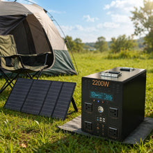 Solar generator 2000W set home off-grid ground-mounted solar power system, portable solar generator set