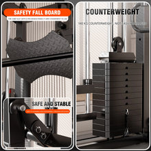 Smith Machine Trainer, Household Fitness Equipment, Multi-functional Integrated Power Rack, Deep Squat GantryGarage Gym Setup
