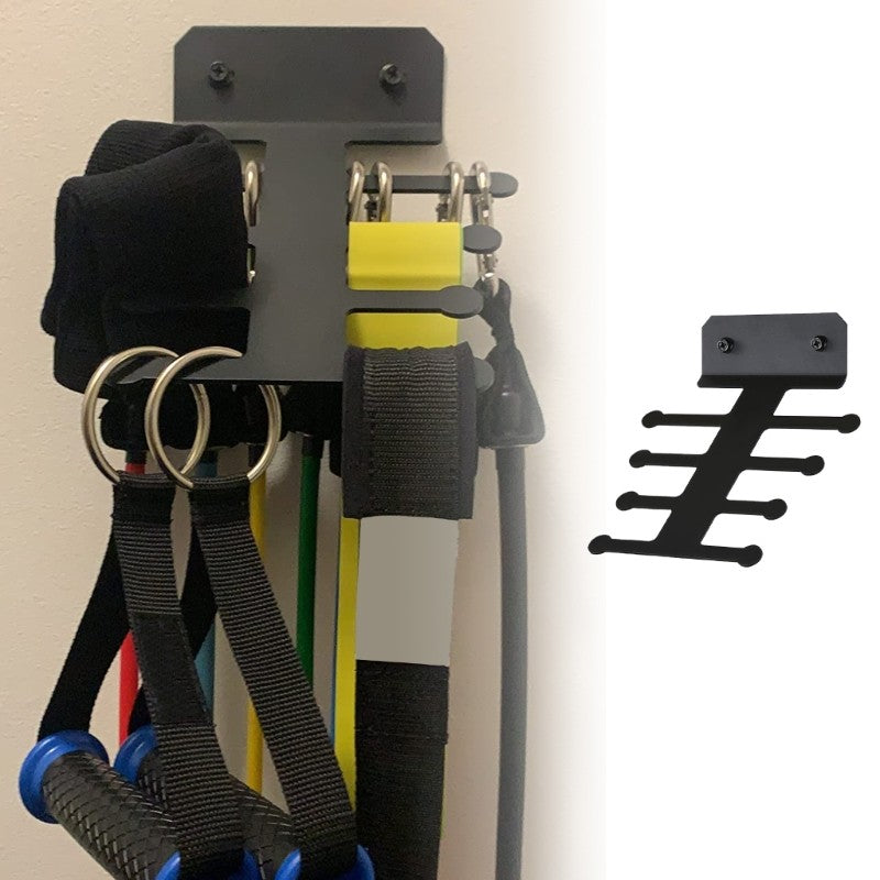Resistance Band Rack Storage Hanger Gym Equipment Organizer Gym Accessories